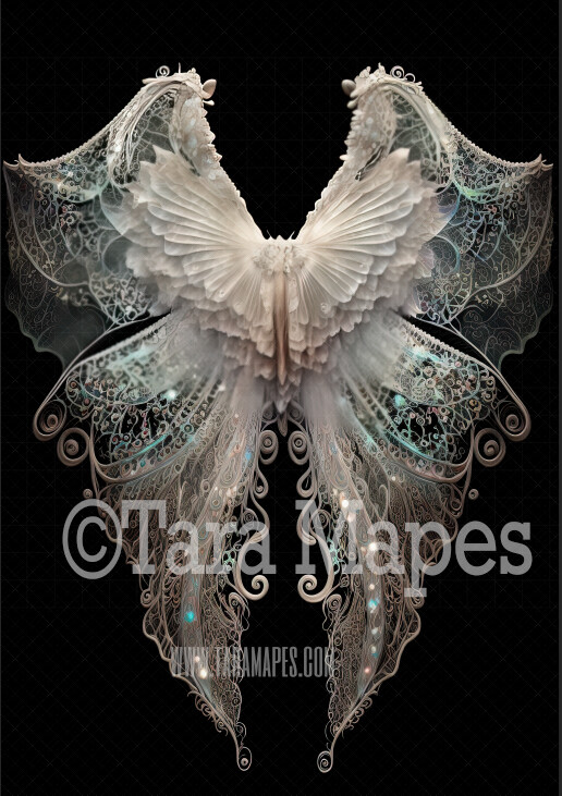 Fairy Wing Overlay - Fairy Wing Overlay - Digital Wings - Glitter Sparkles Fairy Wing - Digital Fairy Wings