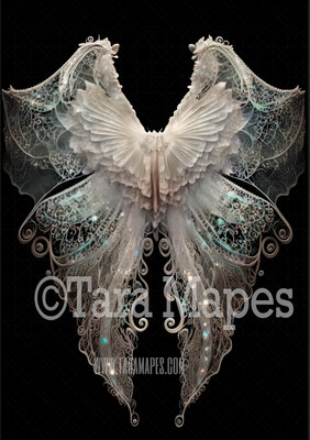 Fairy Wing Overlay - Fairy Wing Overlay - Digital Wings - Glitter Sparkles Fairy Wing - Digital Fairy Wings