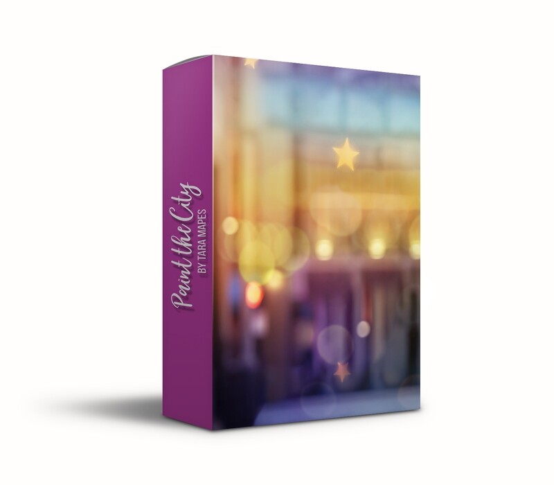 Paint the City Pack: Painted Overlays, Star Overlays and Bokeh Overlays