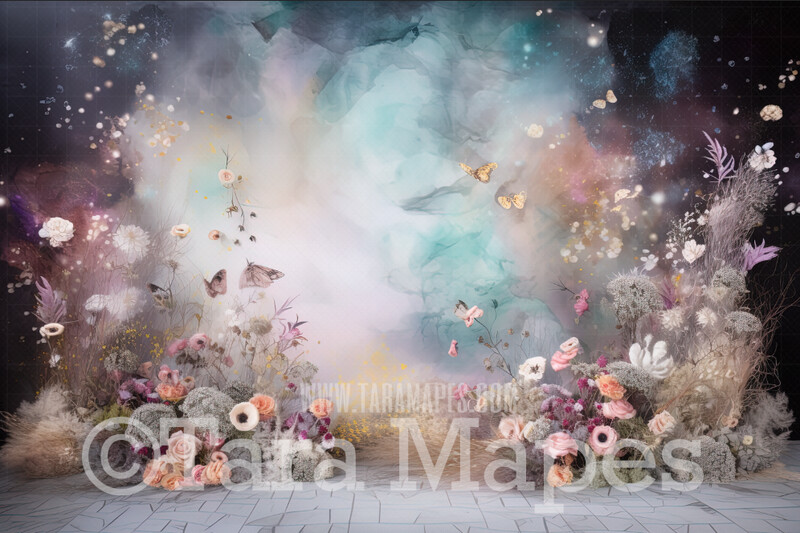 Whimsical Studio Digital Backdrop - Fine Art Studio Digital Background JPG