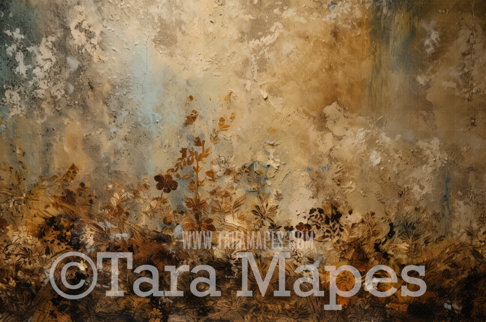 Fine Art Painted Texture - Studio Digital Backdrop - Fine Art Painterly Studio Digital Background JPG