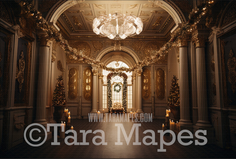 Ornate Christmas Room Digital Background (JPG FILE) - Ornate Mansion Room at Christmas - Luxury Christmas Room with Pillars and Garland- Luxury Christmas Digital Background Ornate Christmas Room Digital Background (JPG FILE) - Ornate Mansion Room at Christmas - Luxury Christmas Room with Pillars and Garland- Luxury Christmas Digital Background