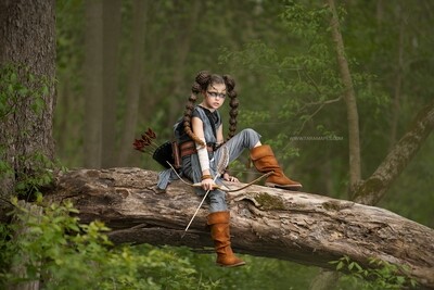 Forest Tree Branch Digital Backdrop -  Painterly Mossy Fairy Forest - Mossy Forest - Digital Background JPG
