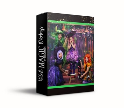Witch Magic Overlays