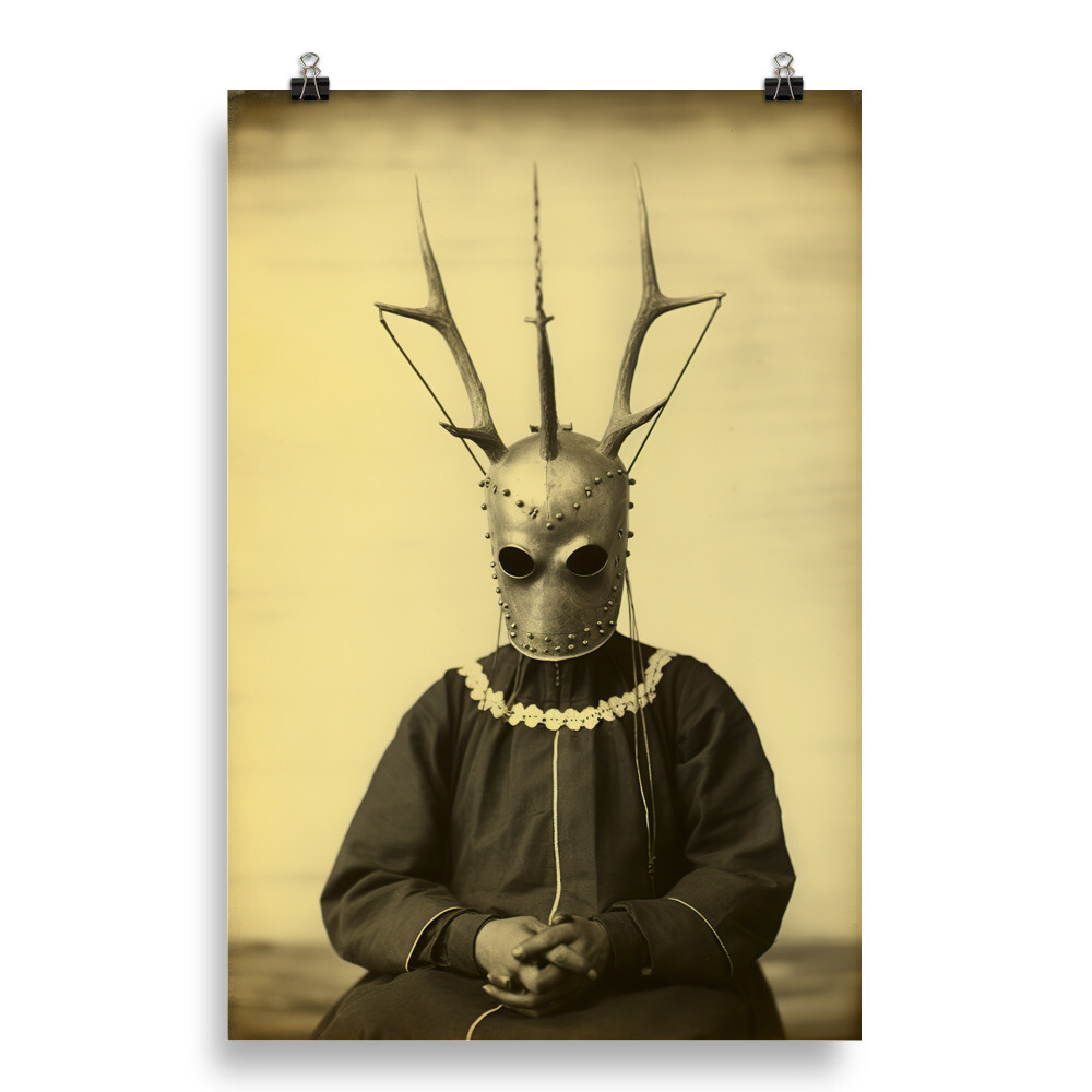 Offer - Vintage Style Horror Poster Print