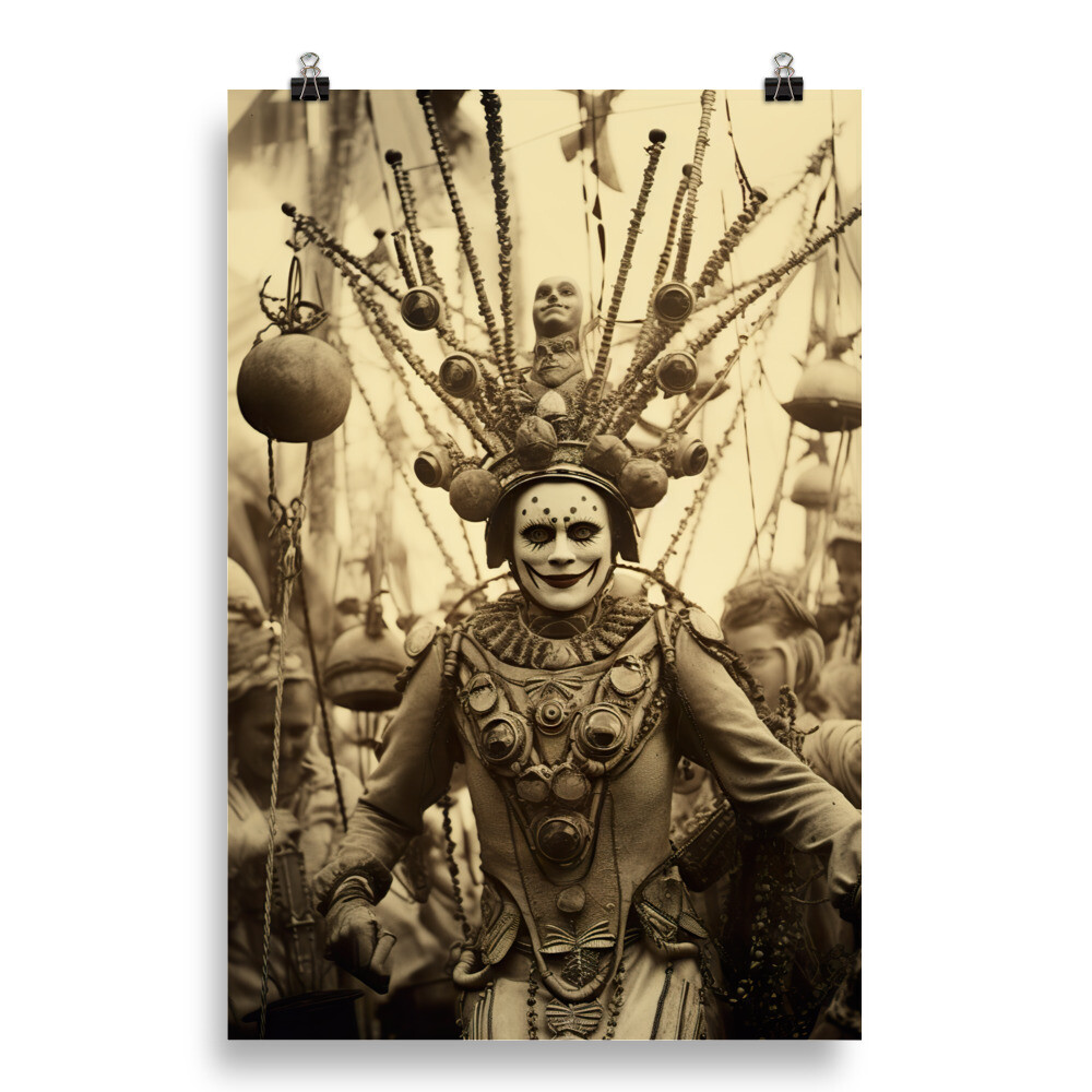 Mother - Vintage Style Freakshow Poster Print