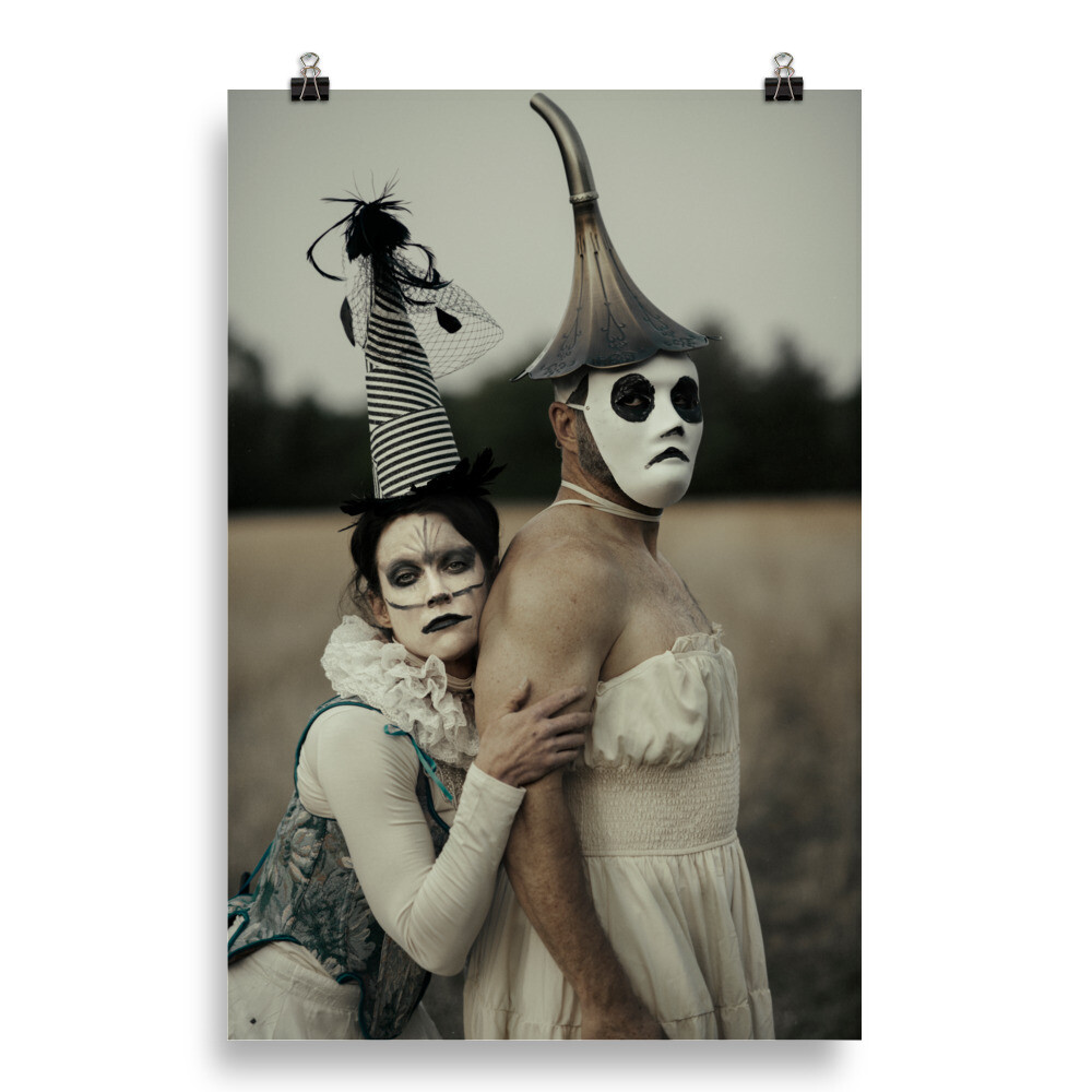 Til Death - Vintage Style Freakshow Poster Print