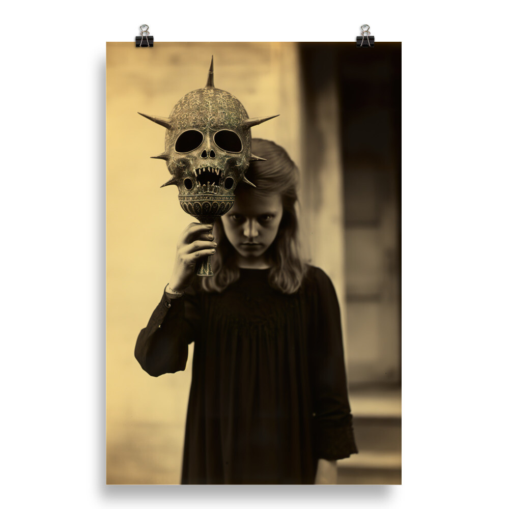 See You Later - Vintage Style Horror Poster Print