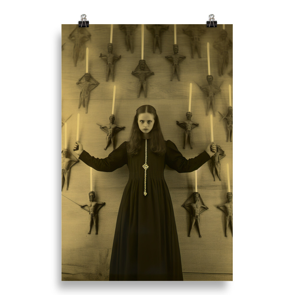 I Said I Got It -- Vintage Style Horror Poster