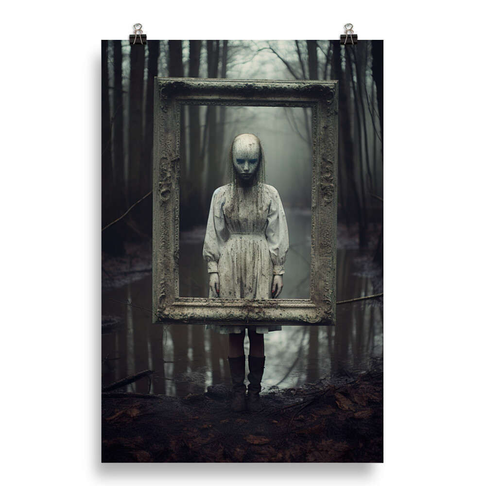 Do You Remember? Vintage Style Horror Poster