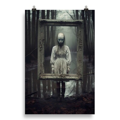 Do You Remember? Vintage Style Horror Poster