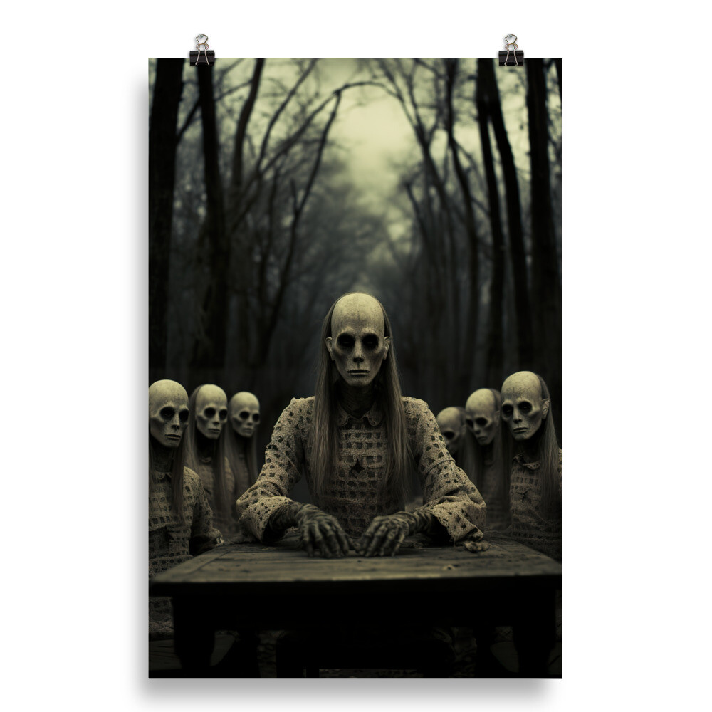 The Board - Vintage Style Horror Poster