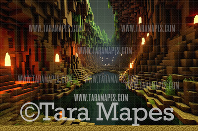 Pixel Video Game Digital Backdrop - Video Game Digital - Pixelated Video Digital Background