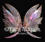 Fairy Wing Overlay - Fairy Wing Overlay - Crystal Digital Wings - Glitter Sparkles Fairy Wing - Digital Fairy Wings