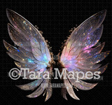 Fairy Wing Overlay - Fairy Wing Overlay - Crystal Digital Wings - Glitter Sparkles Fairy Wing - Digital Fairy Wings