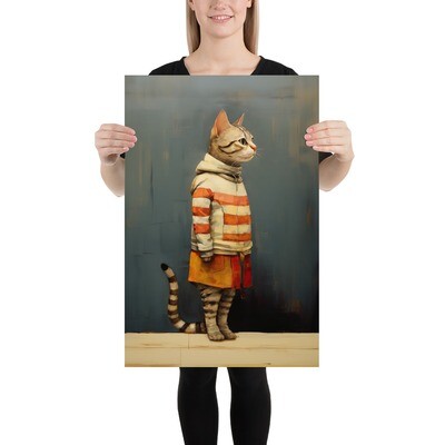 Little Kit Painting Poster
