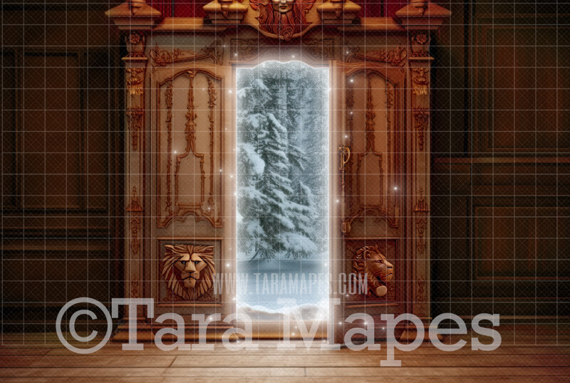 Magic Wardrobe Digital Background (JPG FILE)