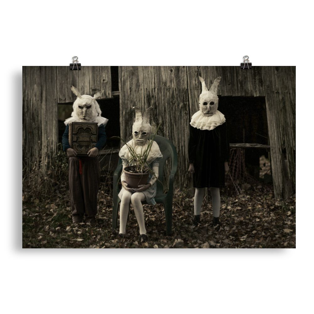 Stay For a Minute  - Photo paper poster print