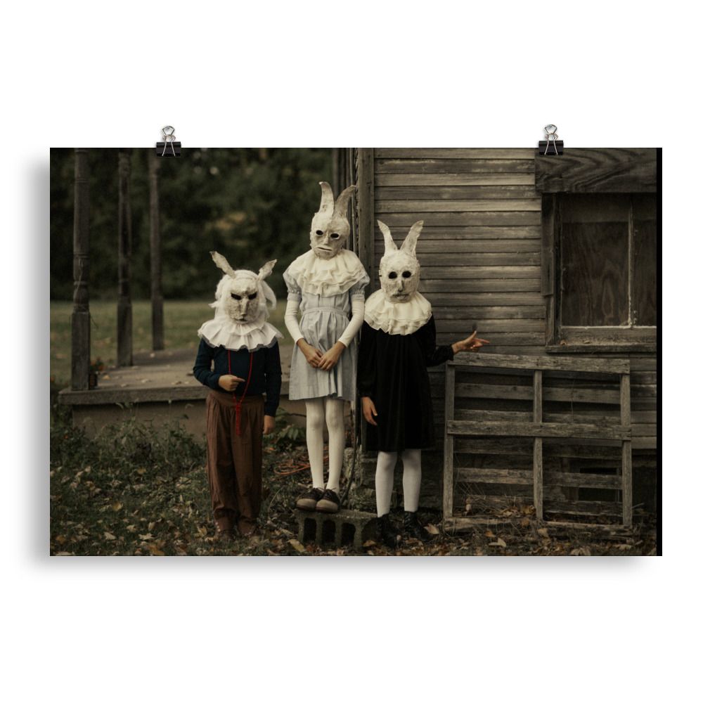 Neighbors - Photo paper poster print