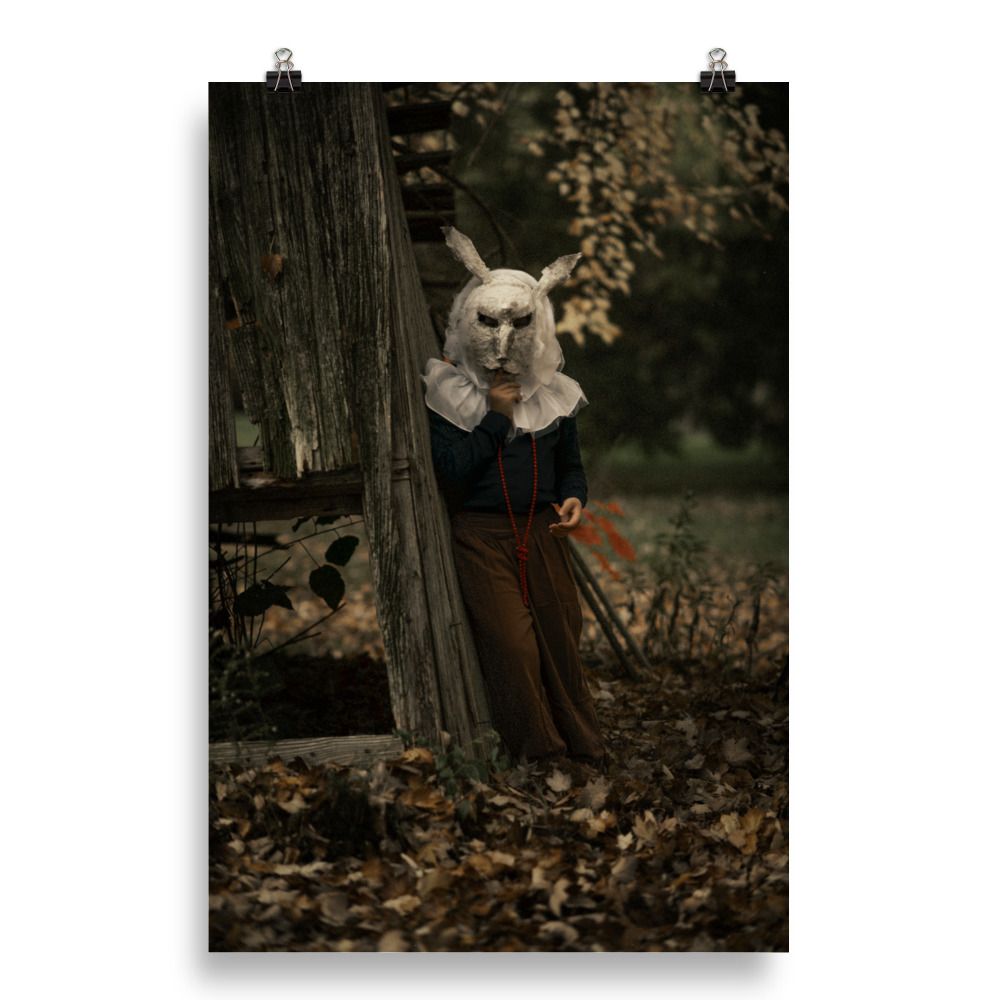 Shhh - He&#39;s Listening - Photo paper poster