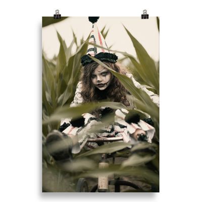 Are You Alone? Photo paper poster