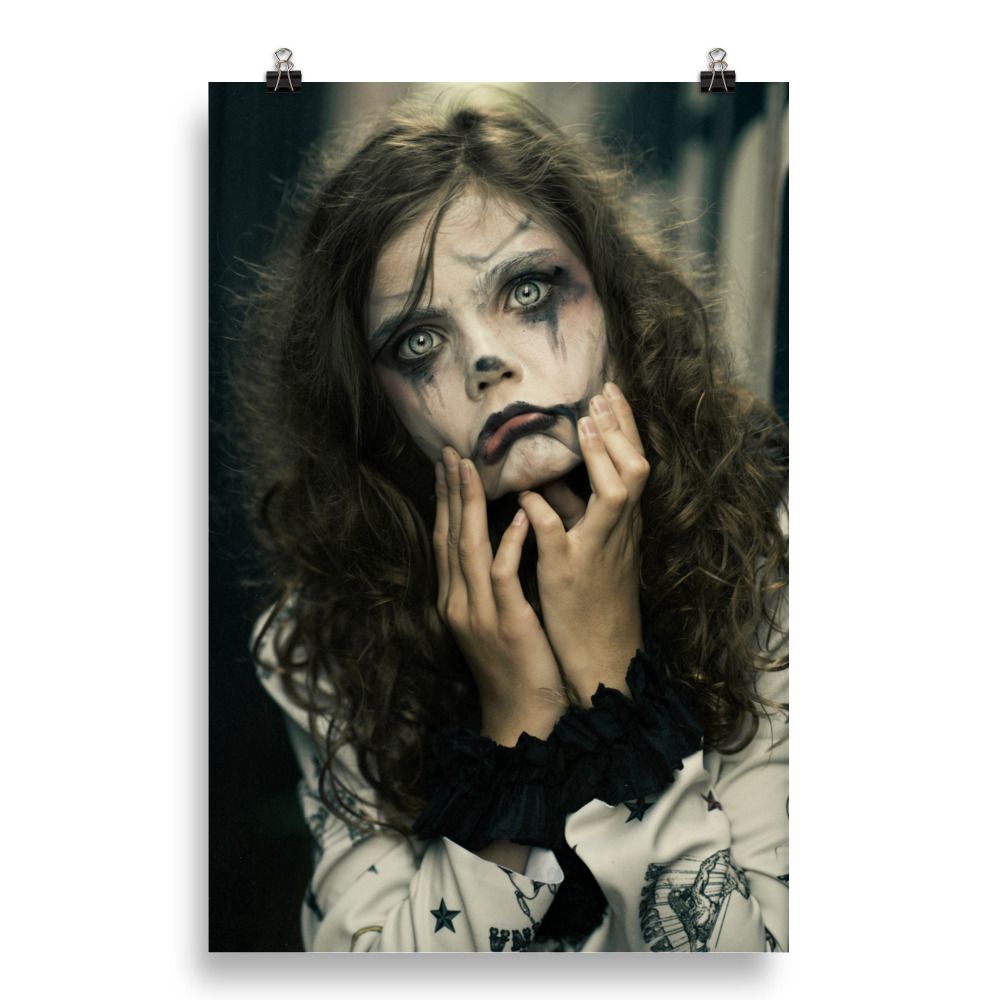 Why don&#39;t you smile more? Photo paper poster