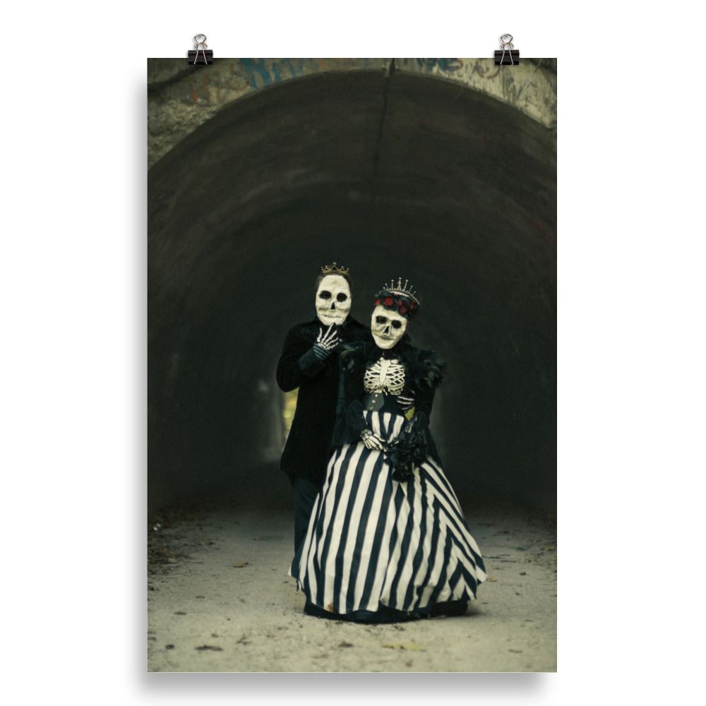 The Royal Couple - Photo paper poster
