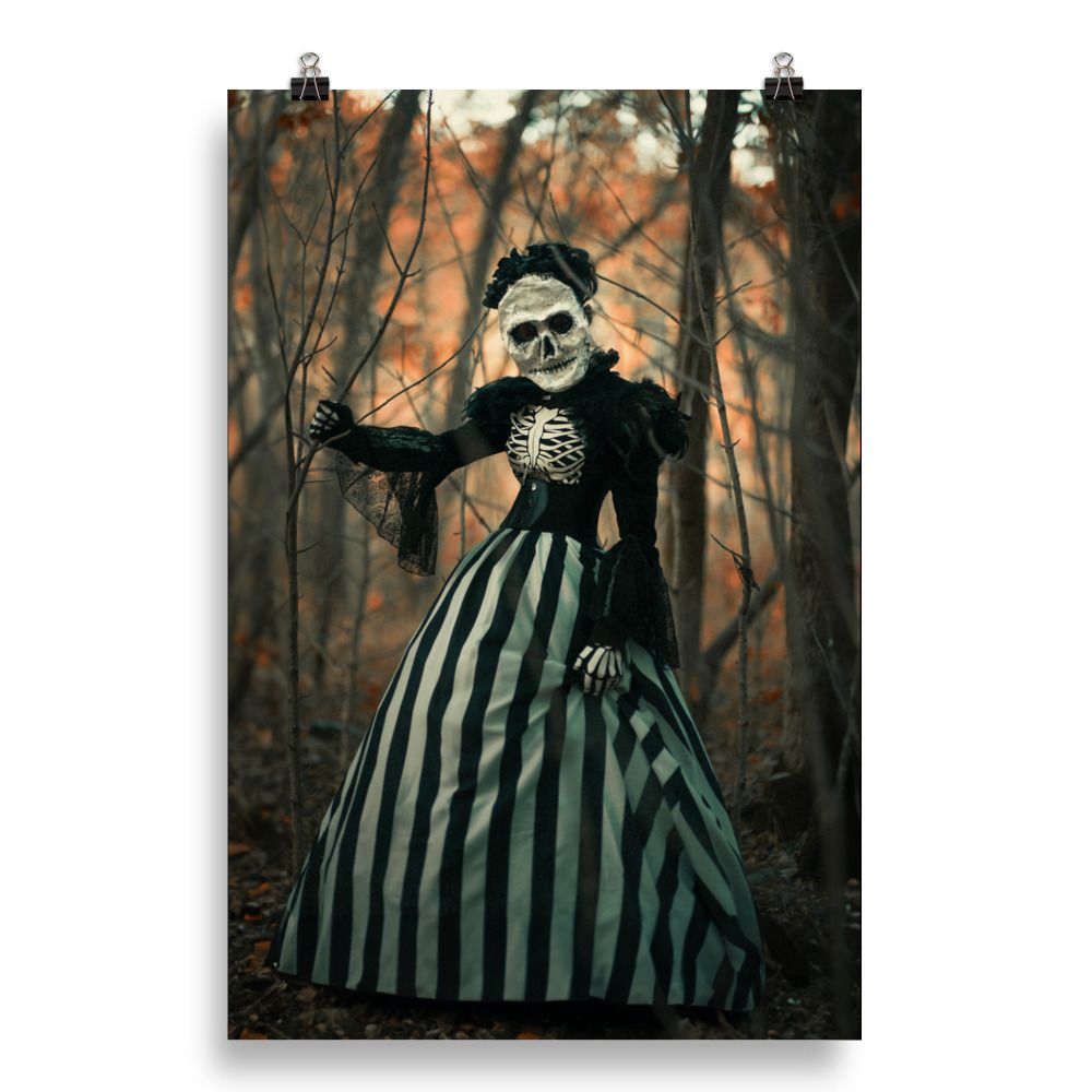 The Skeleton Queen - Photo paper poster