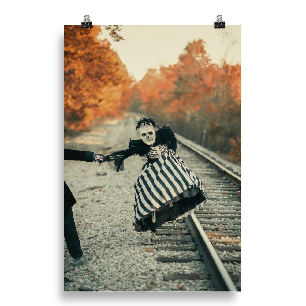 The Tracks - Photo paper poster