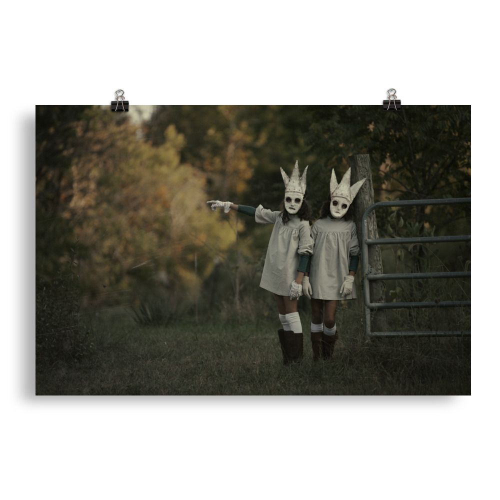 This is the  Way - Photo paper poster