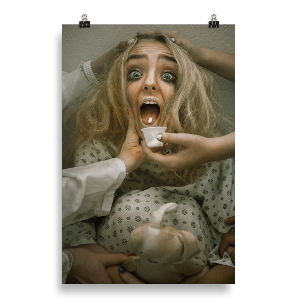 Alice&#39;s Pills -  Photo paper poster