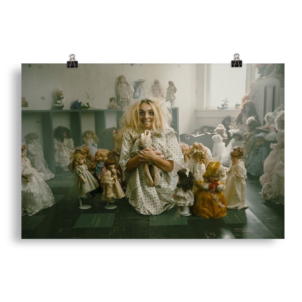 Alice: It Was All in Her Head Photo paper poster