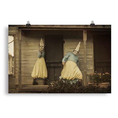 Stay For Dinner? Photo paper poster