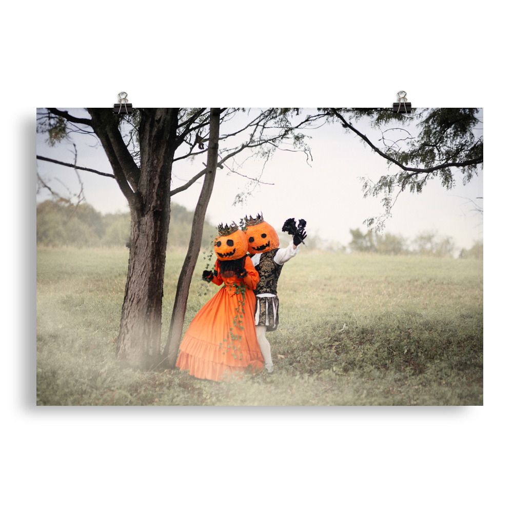 &quot;Smashing&quot; Pumpkins - Photo paper poster