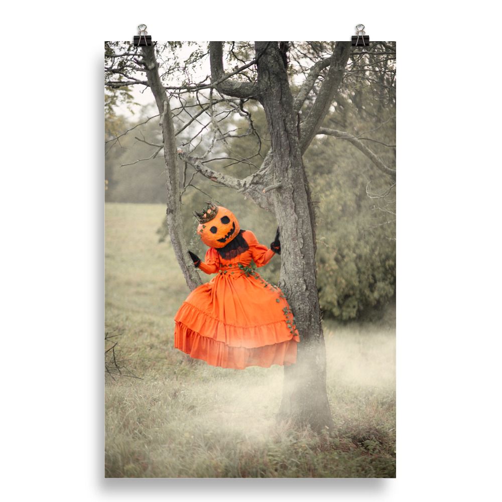 Pumpkin Queen - Photo paper poster