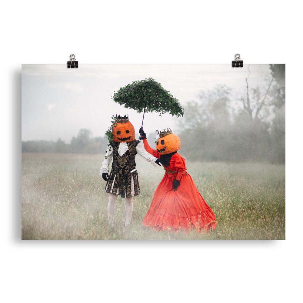 A Stroll - Photo paper poster