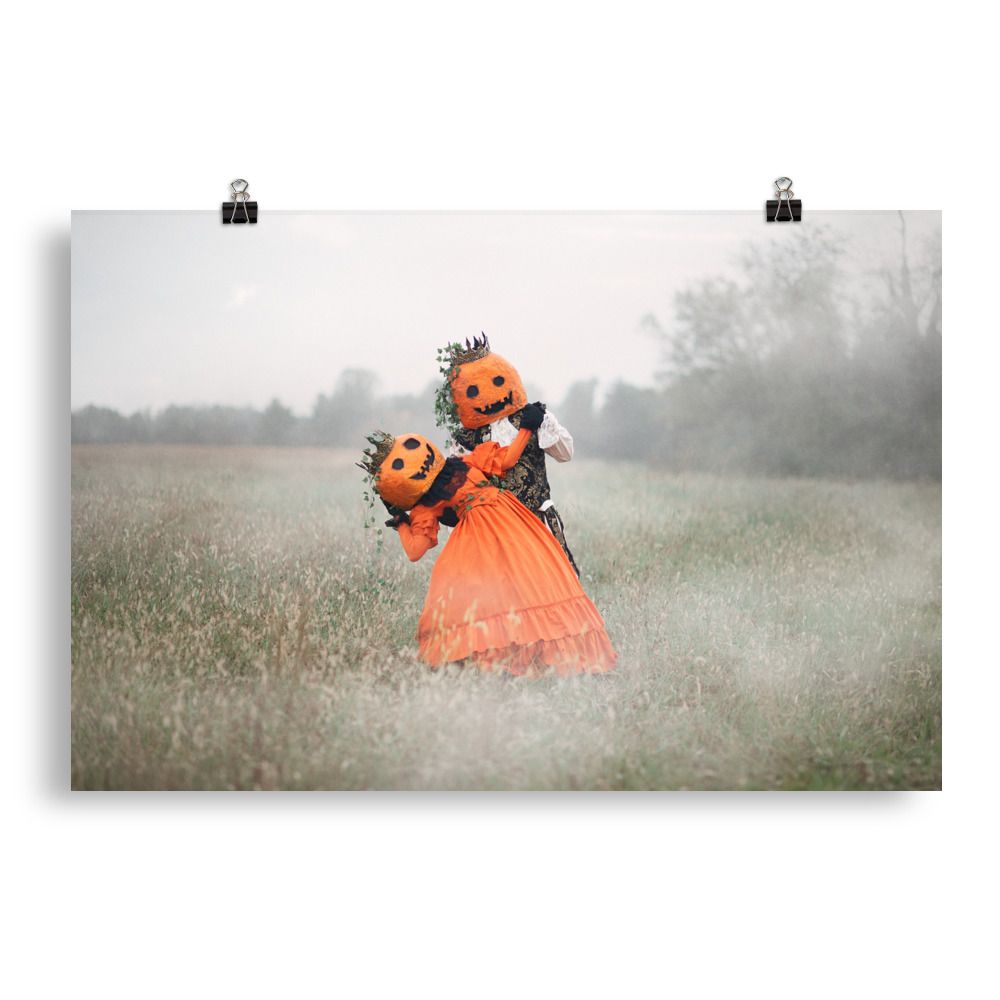 Pumpkin Dip - Photo paper poster