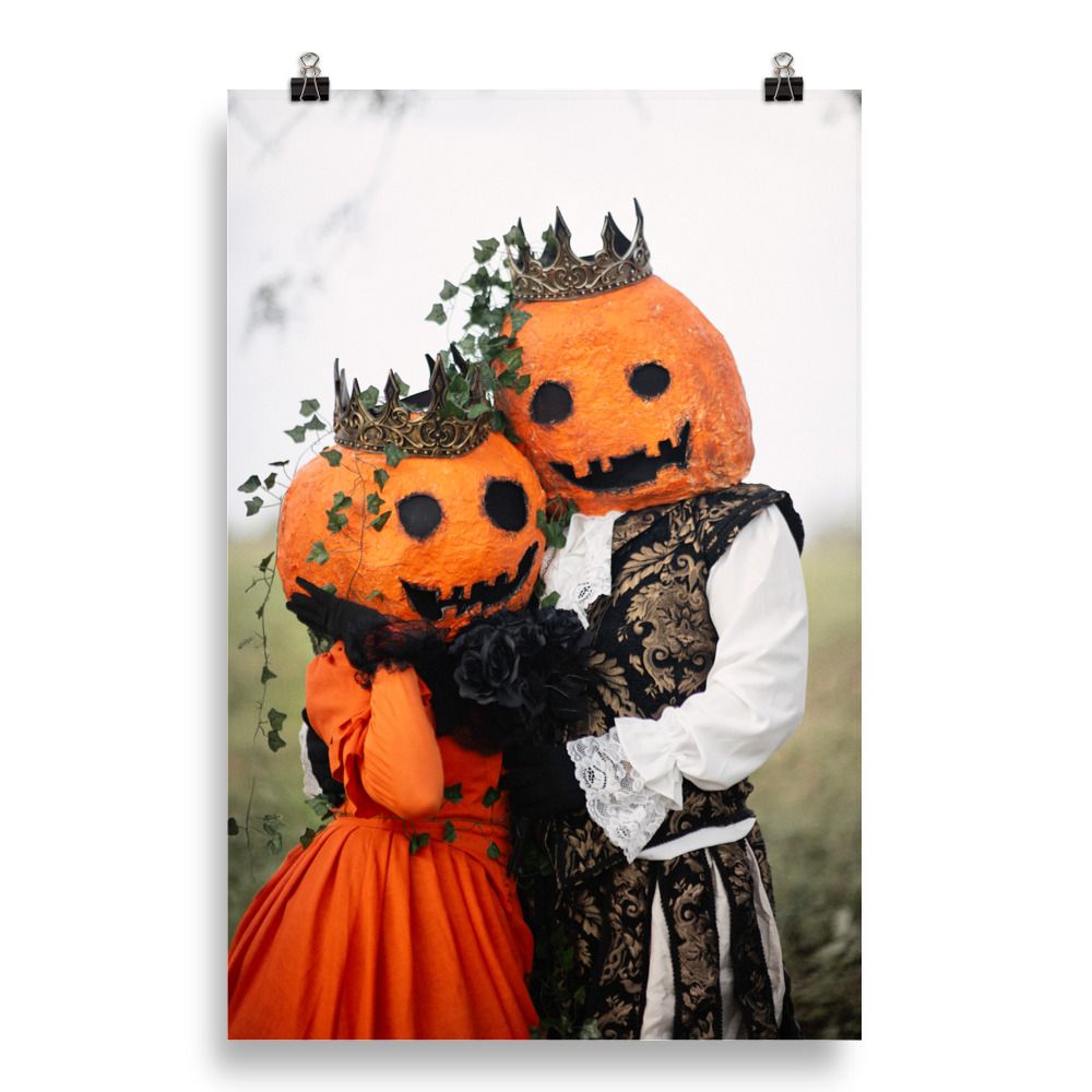The Royal Couple - Photo paper poster