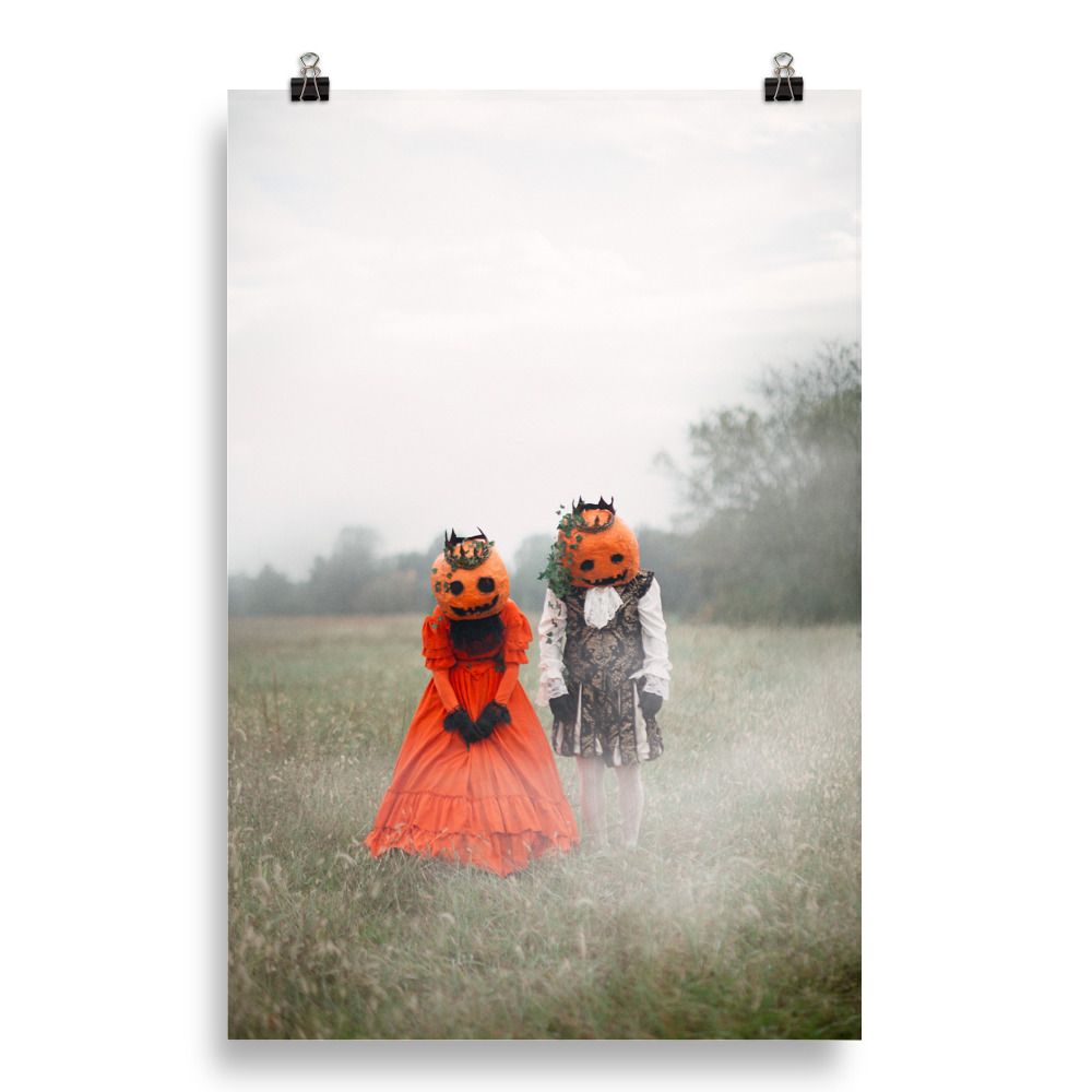 Pumpkin Pie for Dinner - Photo paper poster