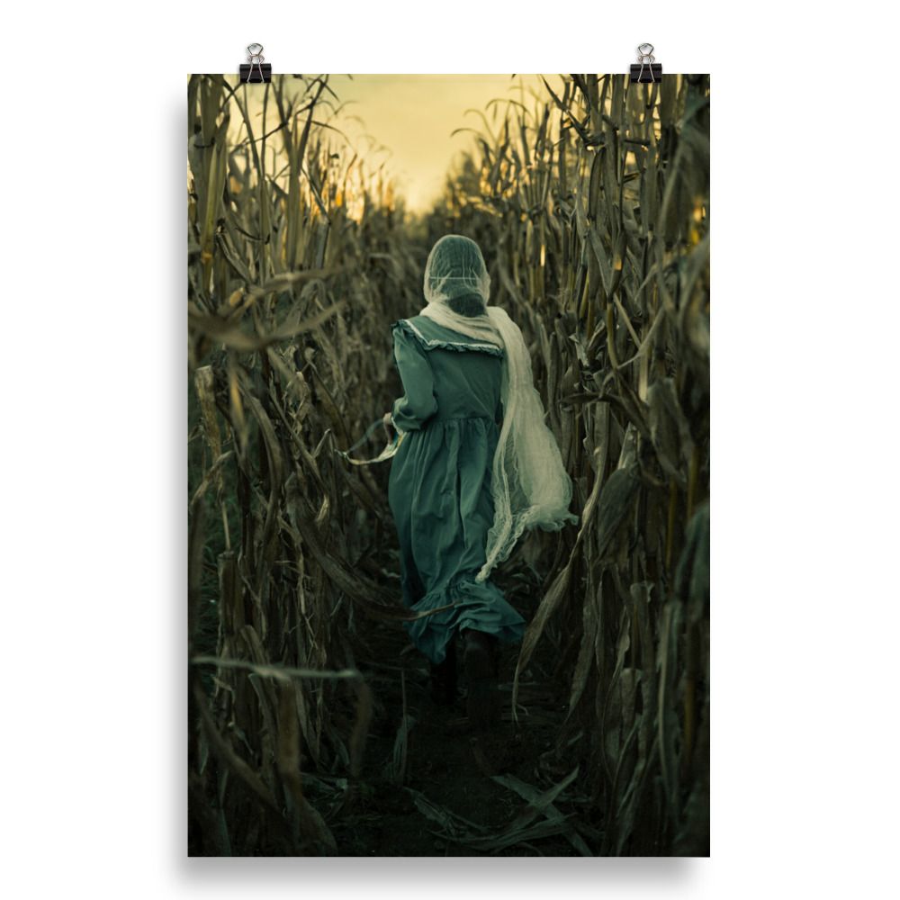 Run - Photo paper poster