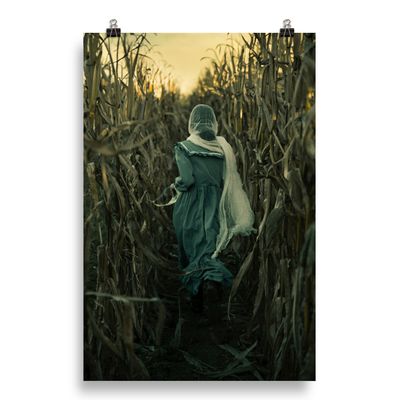 Run - Photo paper poster