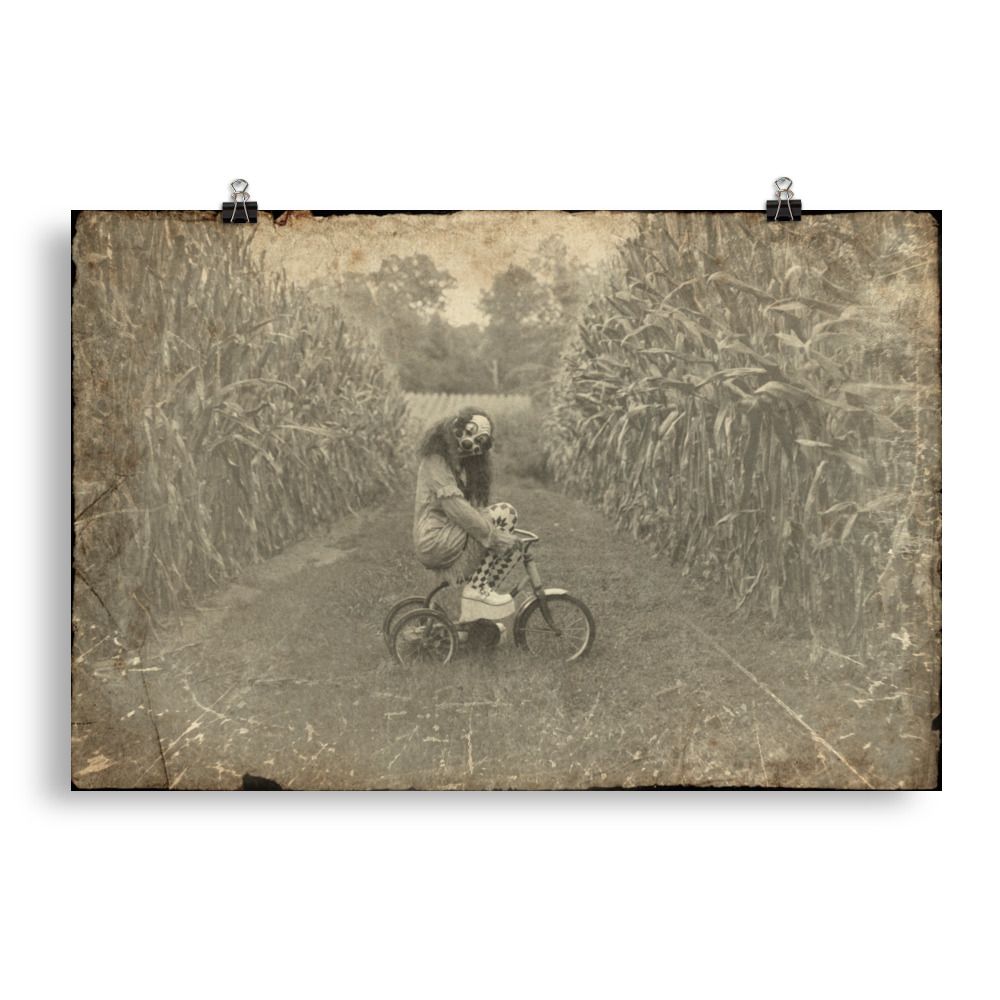 Wanna Ride? Photo paper poster