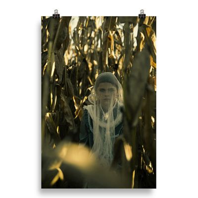 The Neighbor&#39;s Daughter - Horror Photo paper poster