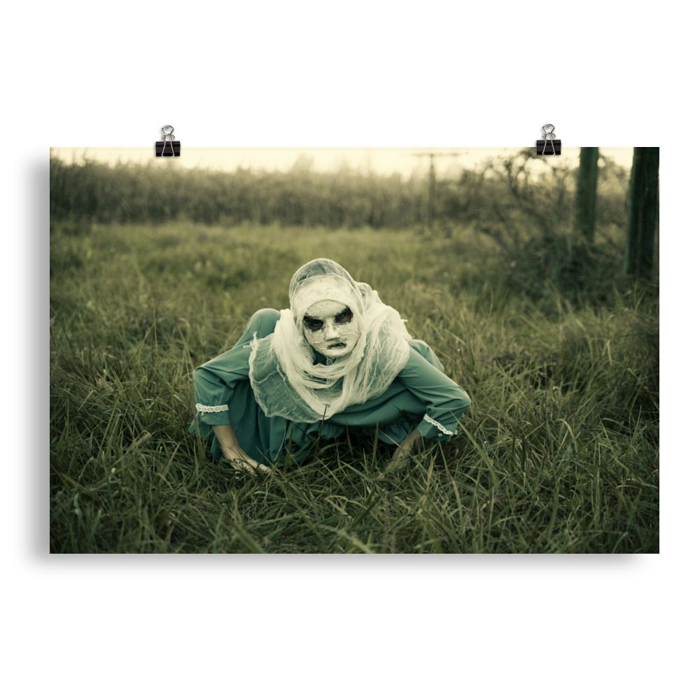 You Don&#39;t Belong - Horror Photo paper poster