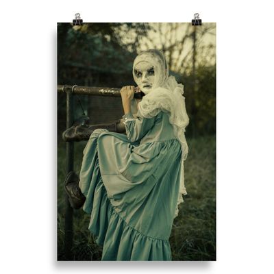 Go - Horror Style Photo paper poster