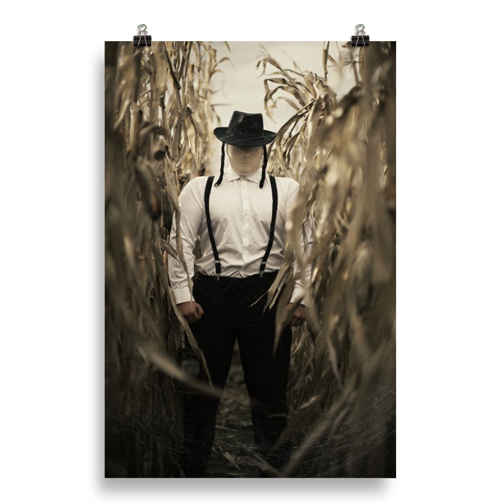 Thou Shalt Not Question- Photo paper poster