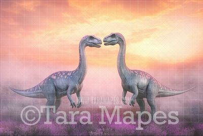 Dinosaurs Digital Background - Dino Digital  Backdrop