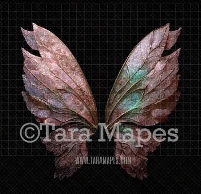 Fairy Wing Overlay - Fairy Wing Overlay - Crystal Digital Wings - Glitter Sparkles Fairy Wing - Digital Fairy Wings