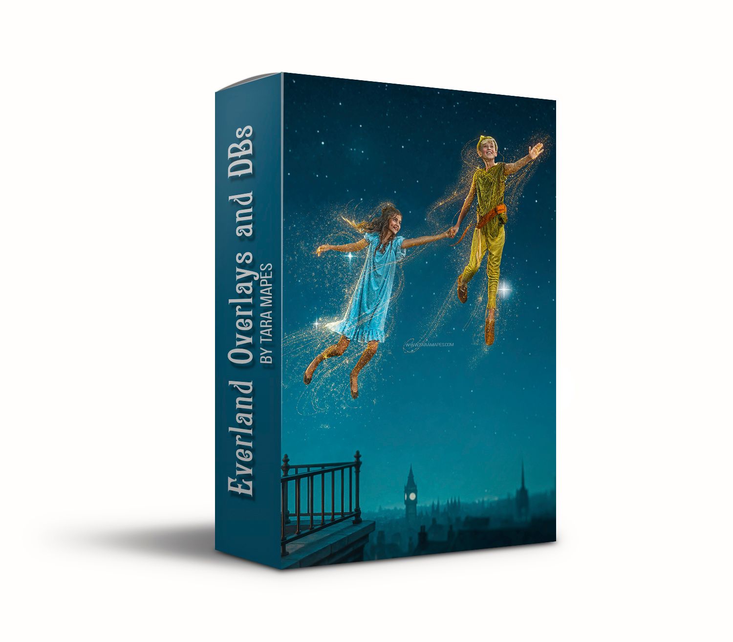 Everland Overlays, Fairies and Digital Backgrounds - Peter Pan Overlays