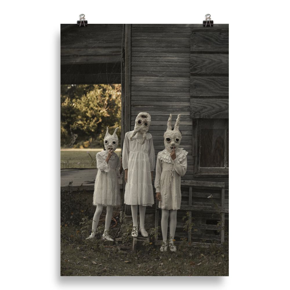You Hide We Seek- Photo paper poster